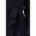 Umbrella abaya with cuff sleeves- Navy Blue